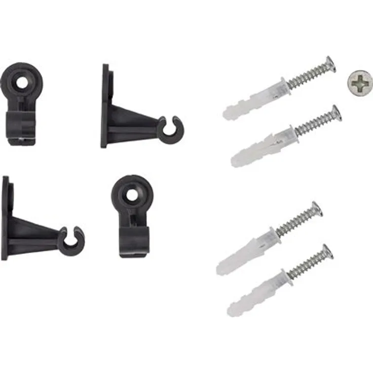OBI Spalier-Befestigungs-Set Anthrazit