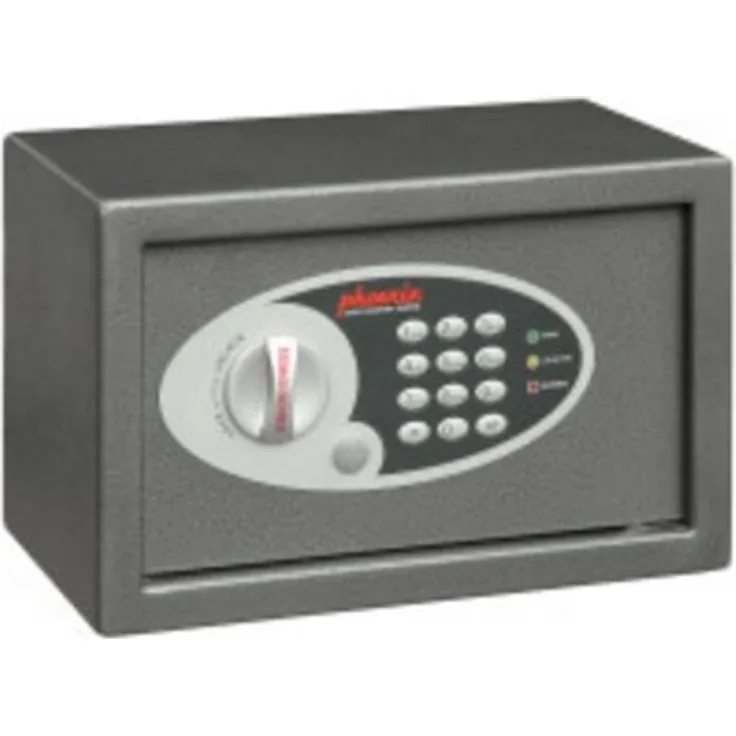 Phoenix SS0801E Vela Home & Office Safe Möbeltresor Kompaktsafe mit Elektronikschloss, HxBxT: 20 x 31 x 20 cm 4,5 kg