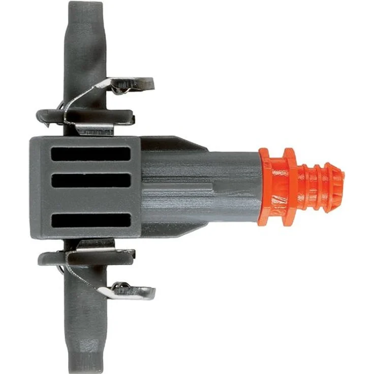 GARDENA Micro-Drip-System Reihentropfer: Tropfbewässerungssystem für Blumenkästen bzw. Pflanzenreihen mit ähnlichem Wasserbedarf, 2 l pro h (8343-20) – Bild 1