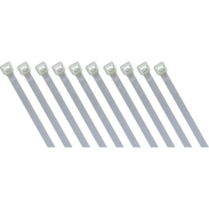 McPower Kabelbinder McPower, naturfarben, 300x4,8 mm, 100er-Beutel