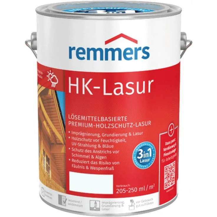 Remmers HK-Lasur - mahagoni, 20 ltr – Bild 1