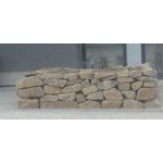 Ruhrsandstein Bruchfels grau-braun Trockenmauerstein 150-500mm im 850kg BigBag