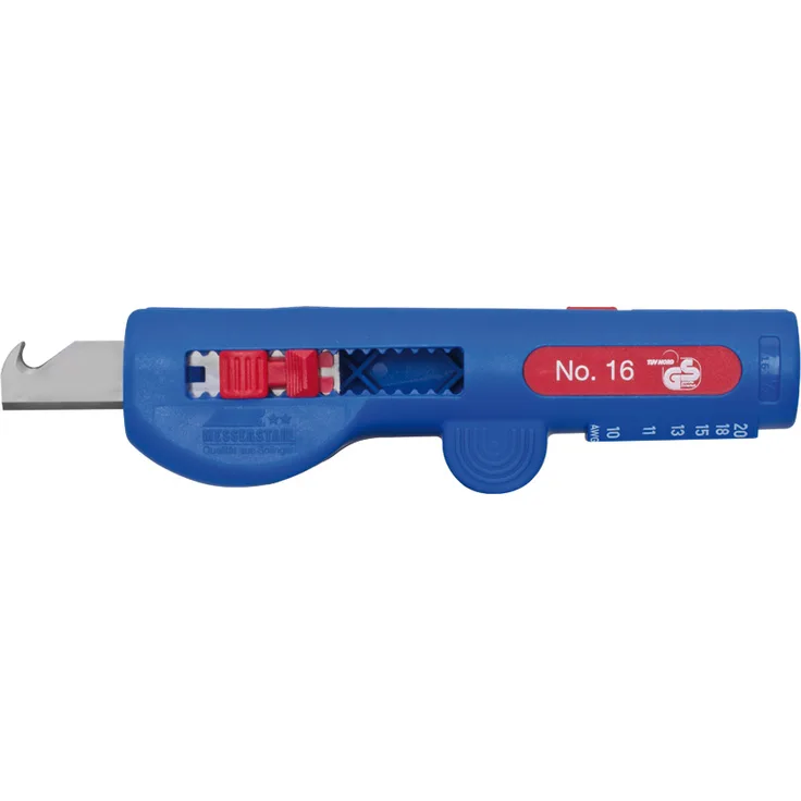 WEICON Quadro-Entmanteler No.16, 4 in 1 Abisolierer von 8,0 - 13,0 mm Kabel