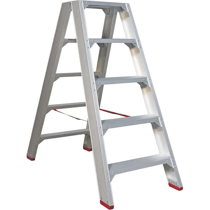 Bockleiter Aluminium 5 Stufen 41TSS205