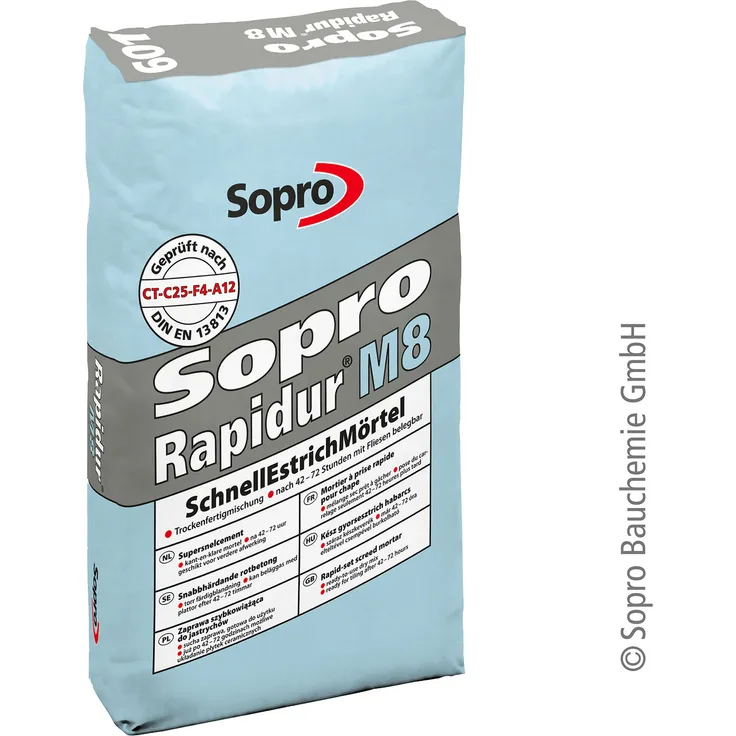 Sopro 601 Rapidur M8 SchnellEstrichMörtel 25kg