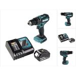Makita DHP485RG1 Akku Schlagbohrschrauber 18 V 50 Nm Brushless + 1x Akku 6,0 Ah + Ladegerät