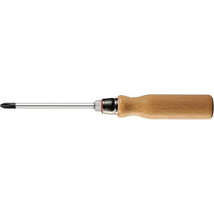 FORTIS Schraubendreher Holzheft PH2x100mm