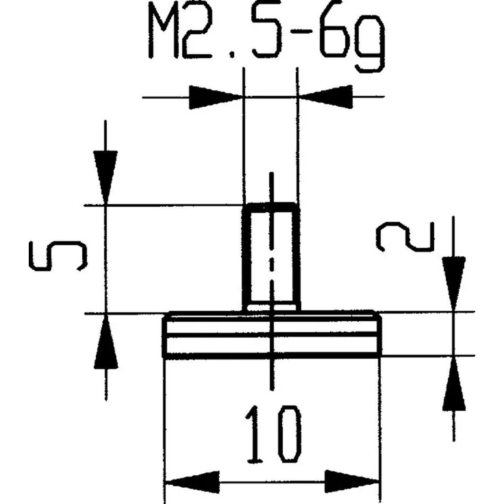 Käfer Messeinsatz HM Abb.11/10,0mm