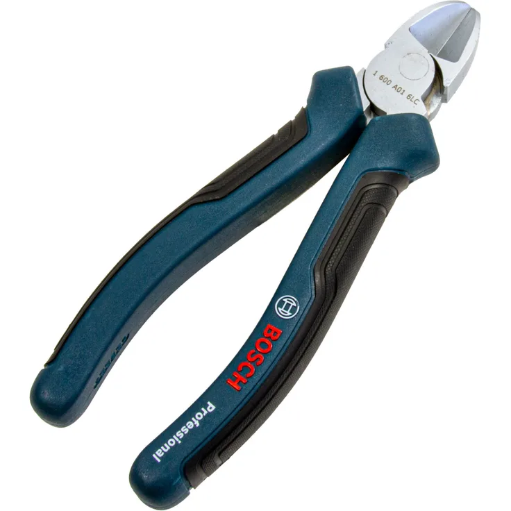 Bosch Professional 160 mm Seitenschneider (Chrom-Vanadium Stahl, gummierte Grifffläche)