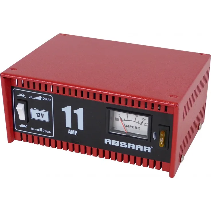Ladegerät 12 Volt 18-120 Ah 11 Ampere rot