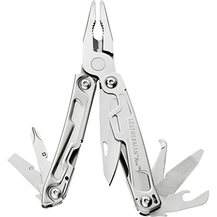 LEATHERMAN Unisex Erwachsene Rev HERRAMIENTAS PROFESIONALES, grau, Einheitsgröße