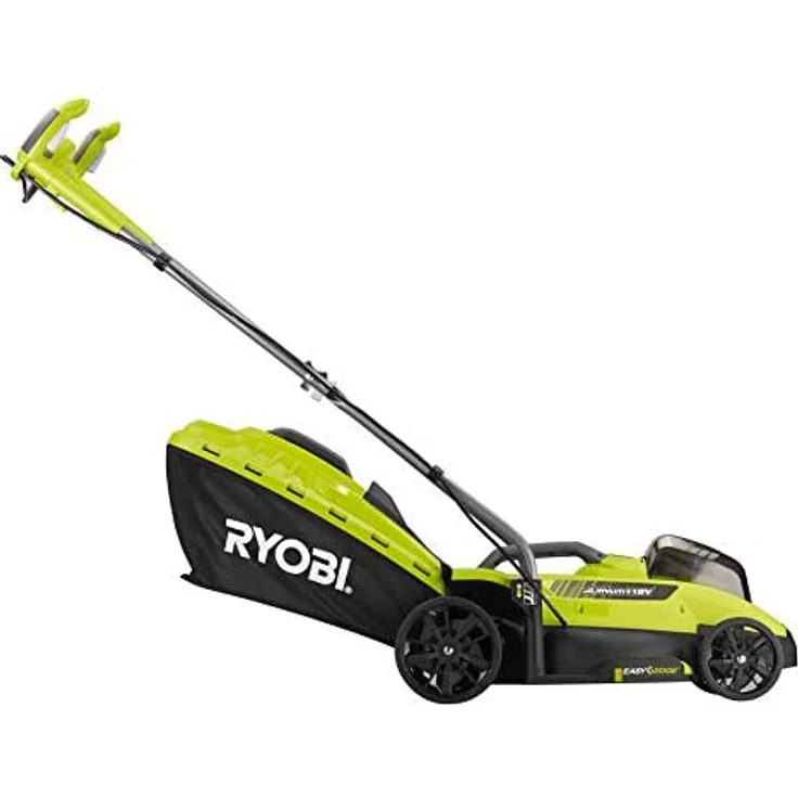 Ryobi Akku-Rasenmäher RLM18X33B40, 18Volt, grün-schwarz, Li-Ionen Akku 4,0Ah, 33 cm Schnittbreite – Bild 2