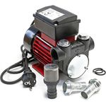 WilTec WilTec - Selbstansaugende Dieselpumpe 230V mit 60l-min, 2m Ansaughöhe, Dieselöl & Heizöl