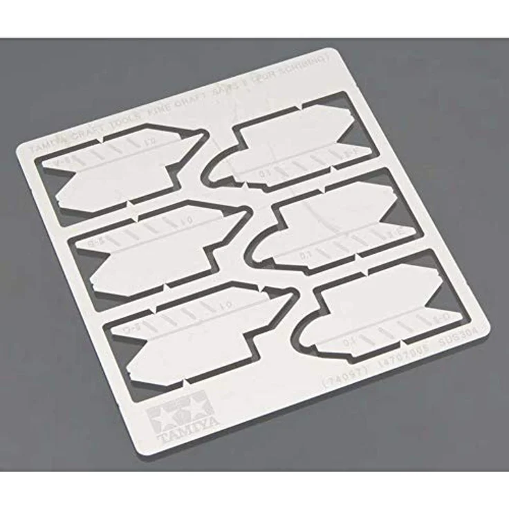 TAMIYA 300074097 - Photoätz-Sägeblatt, 0.1 mm, 2 x 3 Stück