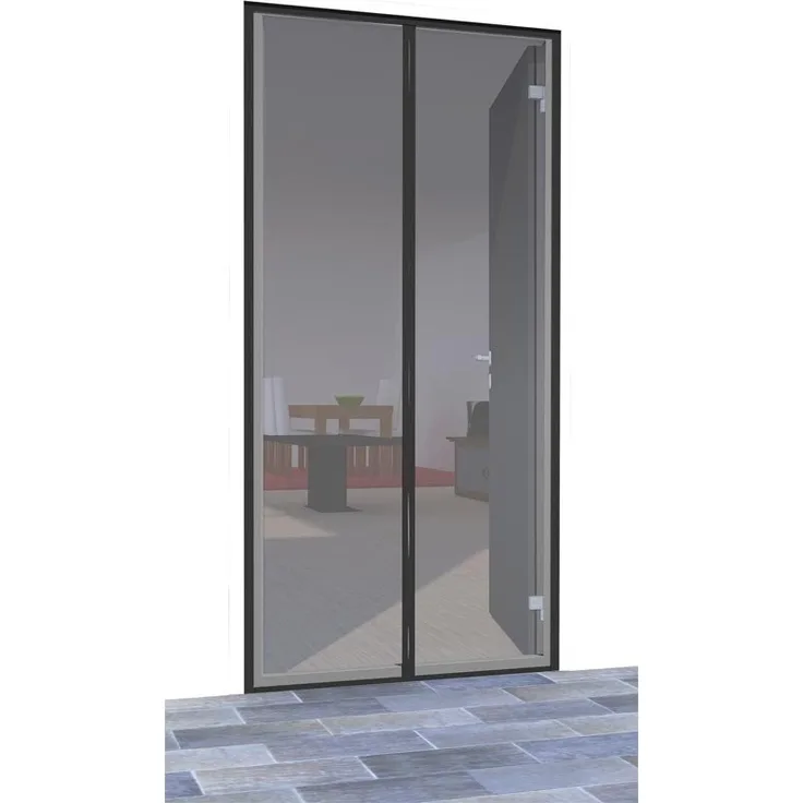 easy life Magnet-Türvorhang Premium 100 x 220 cm anthrazit