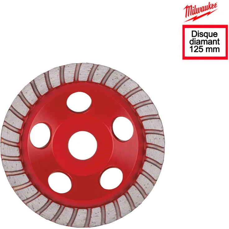 Milwaukee 4932451187 DCWUT 125 Diamanttopfscheibe DCWUT125