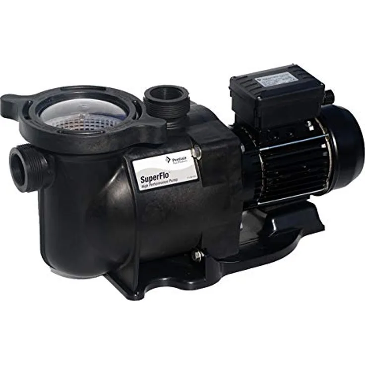 Pentair SuperFlo Schwimmbadpumpe, 0,55 kW, 230 V, 24m³/h bei 2 Meter