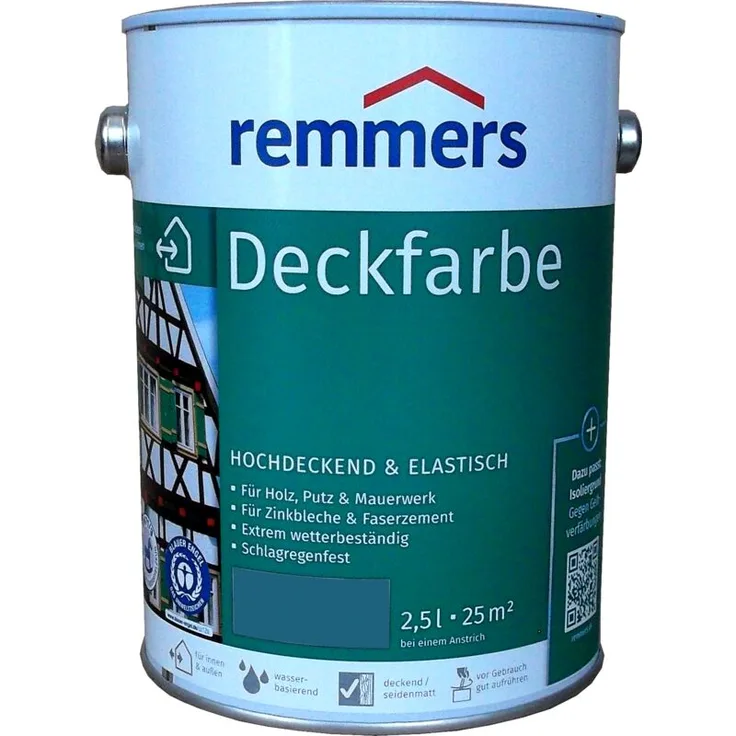2,5L Deckfarbe Friesenblau - Remmers
