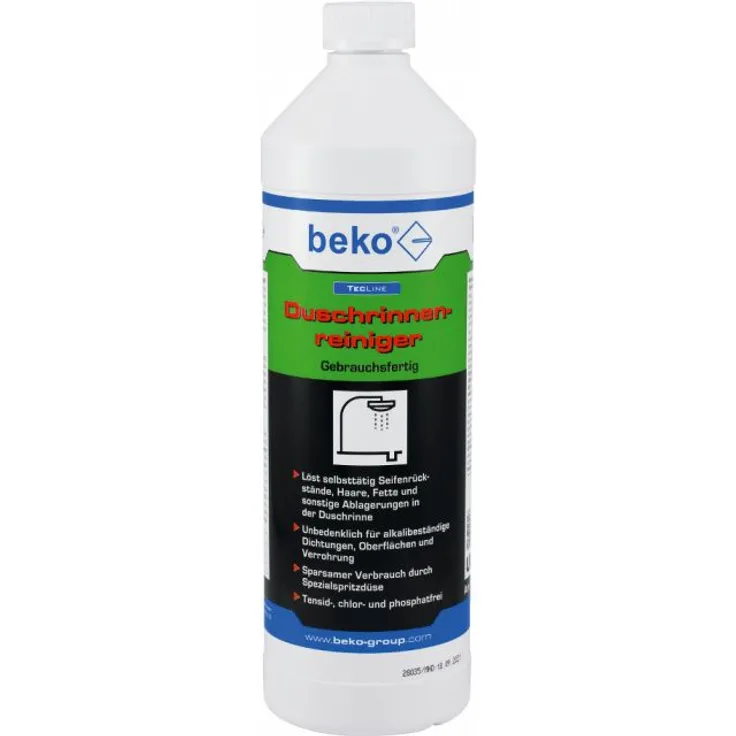 beko TecLine Duschrinnenreiniger gebrauchsfertig - 1l