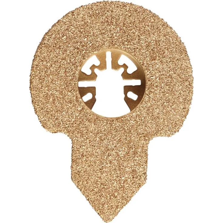 kwb Hartmetall Raspel ? Multitool Diamant-Sägeblatt, halbrund mit Fingerform, 65 mm