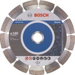 Bosch Professional Diamanttrennscheibe (für Granit und Naturstein, Ø:180 mm, Zubehör für Winkelschleifer)