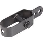 GAH-Alberts 611385 Drahtspanner | verzinkt, anthrazit-metallic kunststoffbeschichtet | Größe 3 | Länge 115 mm