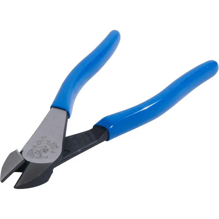 Klein Tools D200028 Seitenschneider isoliert, Königsblau