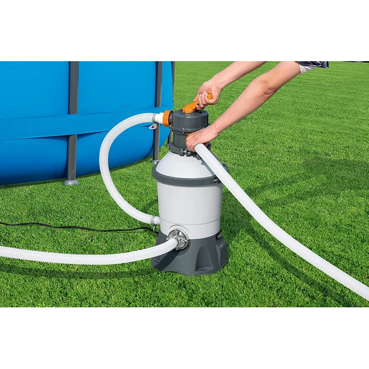 Bestway Pool Sandfilterpumpe 3.028 l/h – Bild 3