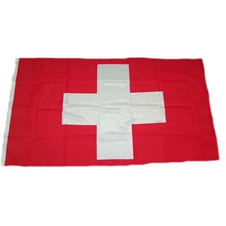 Flaggenking Schweiz Flagge-Fahne, weiß, 150 x 90 x 1 cm, 16896