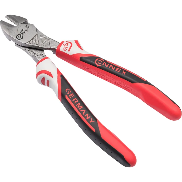 Connex Kraft-Seitenschneider 180 mm, 3K-Griff - Zange - Drahtschneider - Kabelschneider - Werkzeug - COXT129180