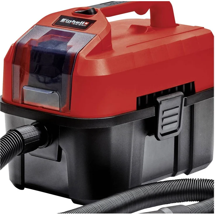 Einhell Akku-Nass-Trockensauger TE-VC 18-10 Li-Solo Power X-Change PXC (10 Liter Tank, inkl. 2 m-Schlauch, Fugen--Bürstendüse + Polster--Universaldüse, ohne Akku und Ladegerät) Beutel 10 Liter – Bild 9