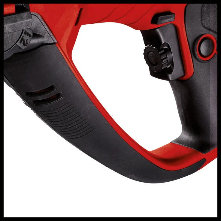 Einhell Bohrhammer TE-RH 28 5F (950W, Schlagzahl 4.500-Min, 3 J Schlagstärke, Dauerlaufarretierung, pneumatisches Schlagwerk, SDS-Plus, Drehzahl-Elektronik, Metall-Bohrtiefenanschlag, inkl. E-Box) – Bild 4