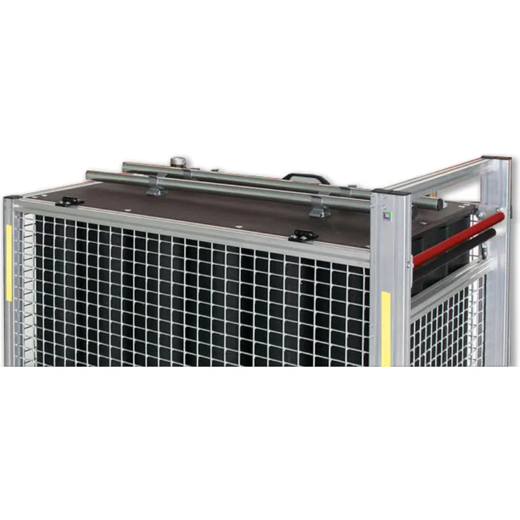 Günzburger Steigtechnik Günzburger Rettungstechnik Transportsicherung für Rollcontainer Atemluftflaschen