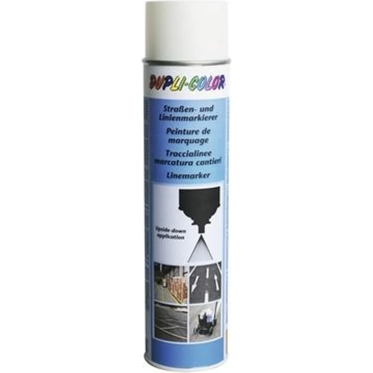 Dupli-Color 895173 Markierungsspray, 600 ml, Weiß – Bild 1