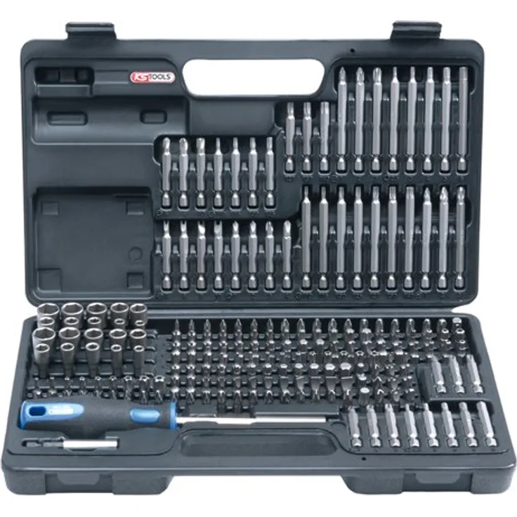 KS Tools 911.2008 1-4'' CLASSIC Bit-Satz, 208-tlg.
