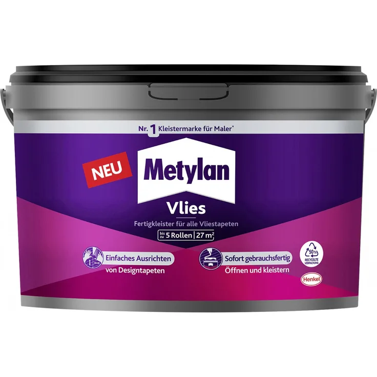 Metylan Vliesfaser Fertigkleister 5 kg