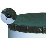 PE Winterabdeckplane rund 5,00m Winterplane Poolplane Winterabdeckung