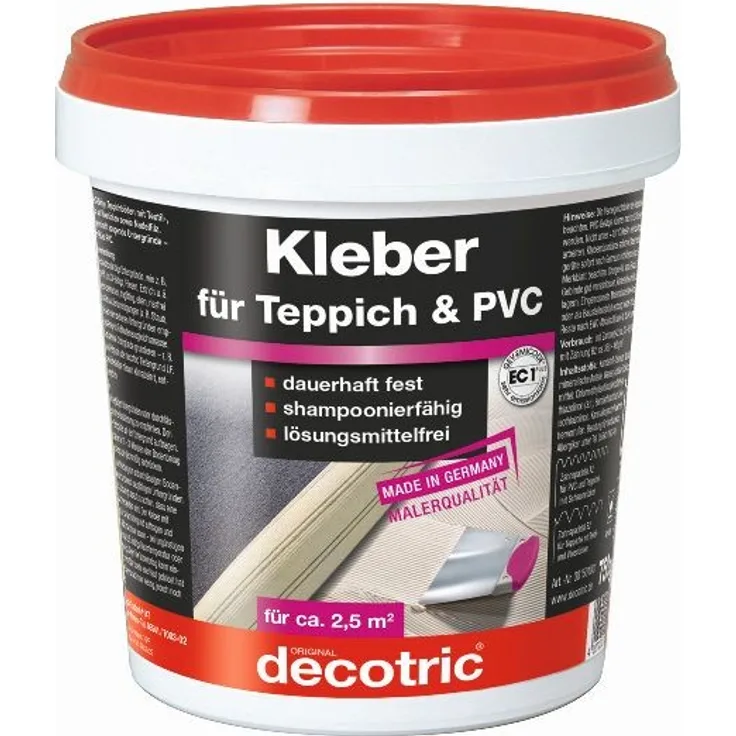 Decotric Kleber für Teppich und PVC 750 g