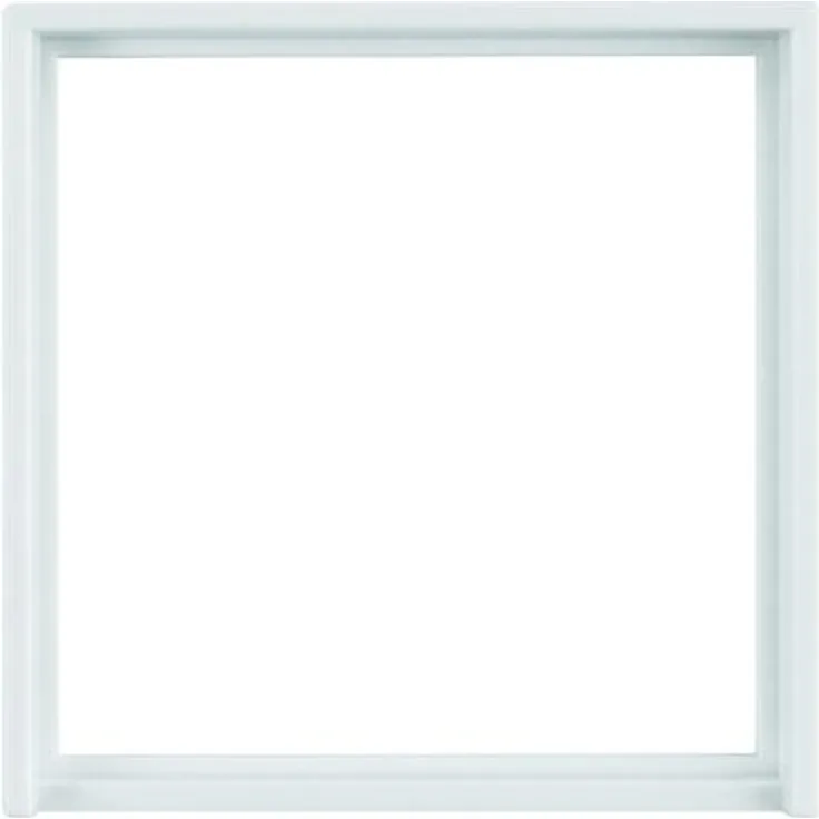 Rademacher (70000061) Zwischenrahmen 2667-UW für Gira System 55, ultraweiß