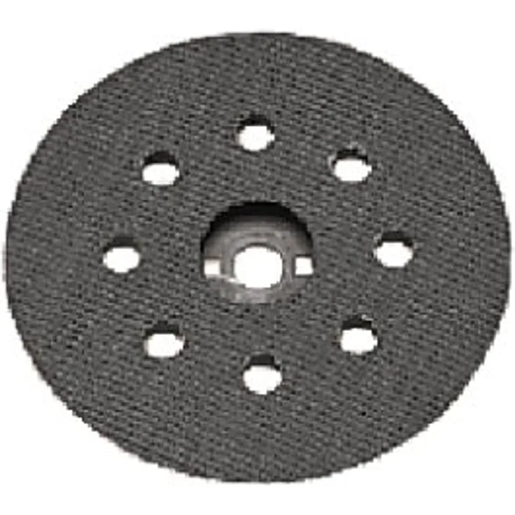 Metabo Stützteller mit Kletthaftung (Ø 125 mm, Härte: mittelhart, Ausführung: gelocht) 631219000