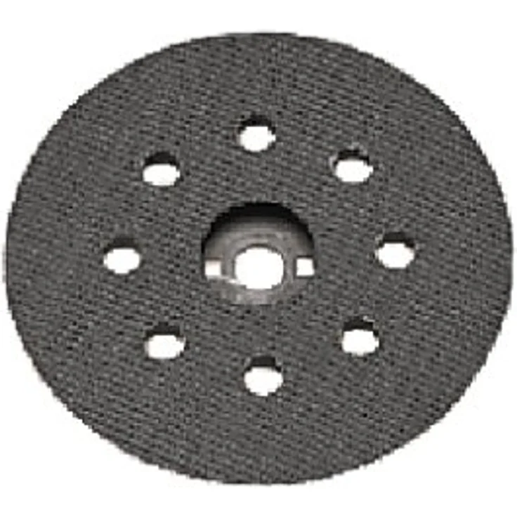 Metabo Stützteller mit Kletthaftung (Ø 125 mm, Härte: mittelhart, Ausführung: gelocht) 631219000