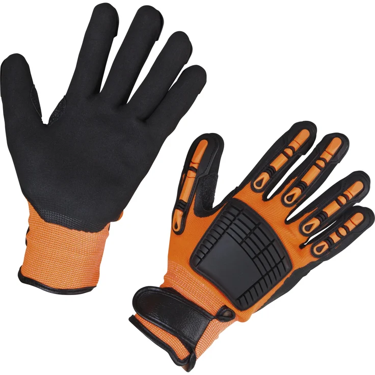 Kerbl 297734 Mechanic-Handschuh Brandy, Größe 10-XL