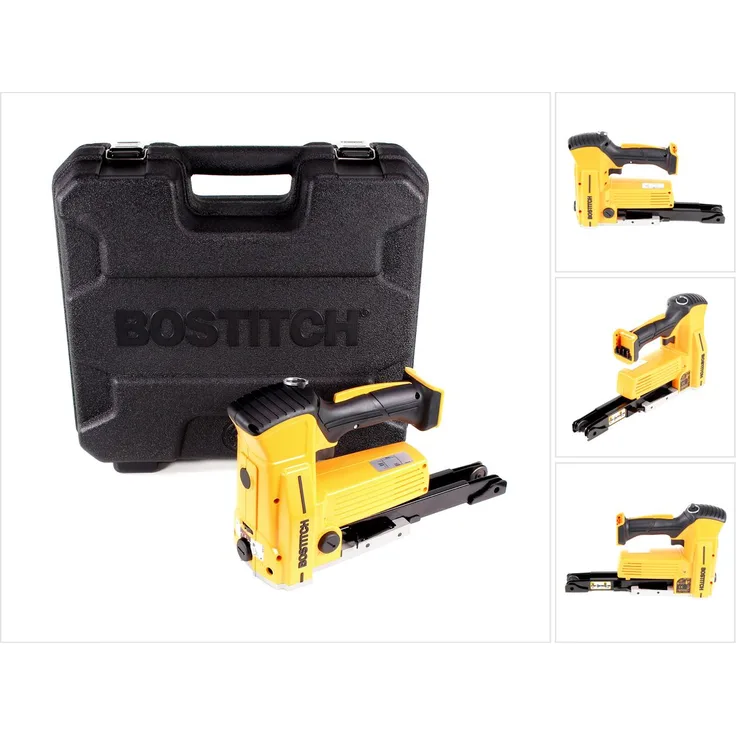 Bostitch DSA-3522-N Akku Kartonverschlusshefter 10,8V Solo + Koffer - ohne Akku, ohne Ladegerät