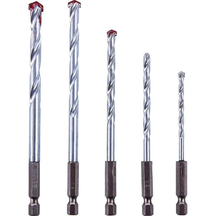 Jegs F1730 Am-Tech Steinbohrer-Set, 5-Teilig