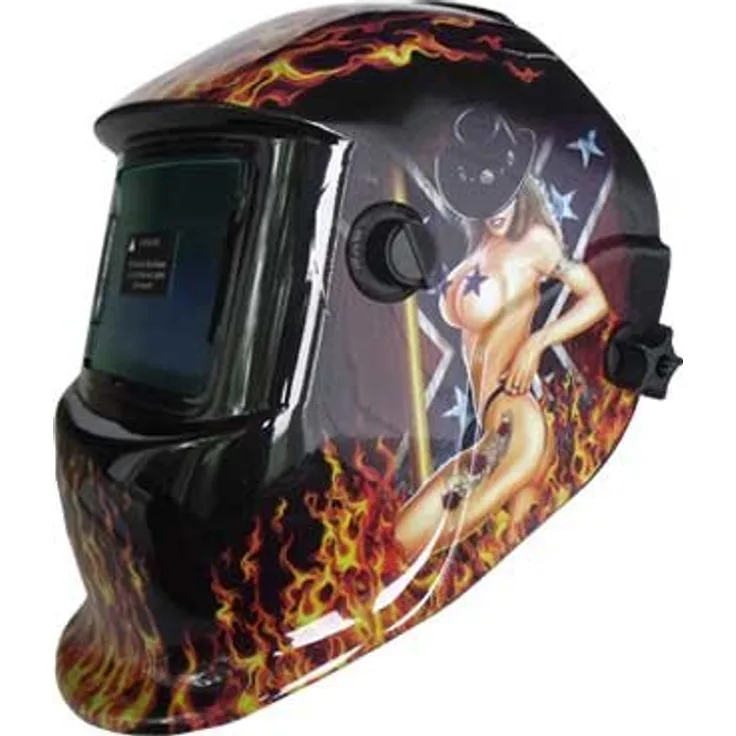Mauk Automatik Schweißhelm Serie ''''Exclusive'''' Motiv ''''Pin Up'''', 1758''