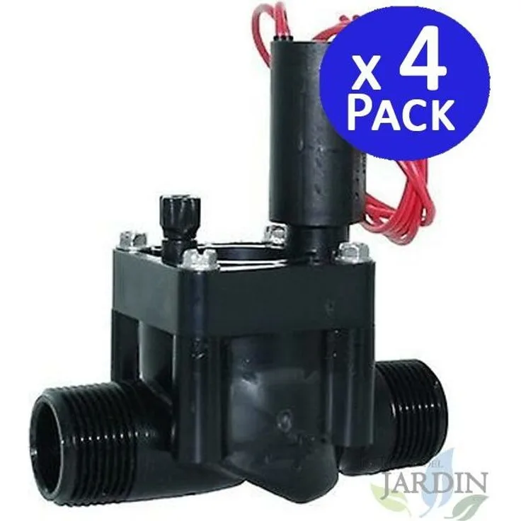 Magnetventil PGV-100-MM 1' 24V Hunter Außengewinde. 4 Einheiten