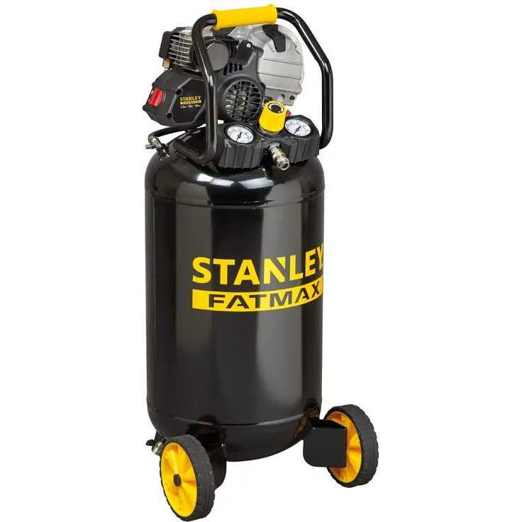 Stanley 2017208 Kompressor HY227-10-50V kompakt, elektrisch, Druck 10bar, 24kg , Tank 50 L, Motorleistung: 2 PS