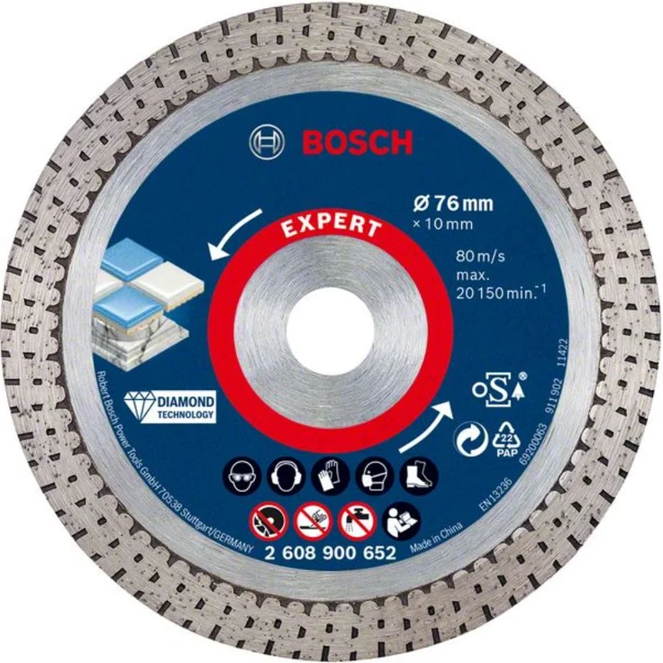 Expert HardCeramic 76 mm Diamanttrennscheiben 76 x1,5 x 10 mm – Bild 1