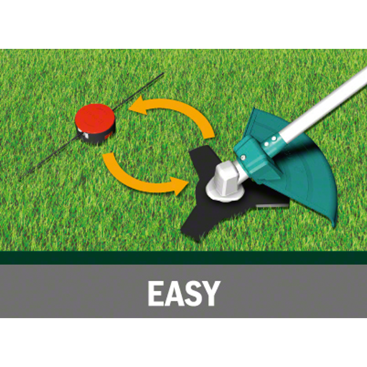 Bosch AFS 23-37 Elektro-Freischneider 1000 Watt Schnittkreisdurchmesser 23/37 cm mit Freischneidermesser im Karton – Bild 11