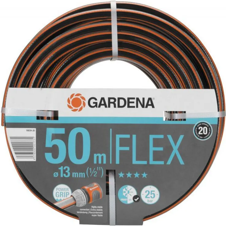 GARDENA PVC-Schlauch Comfort Flex 1/2 - 50 m (18039-20)